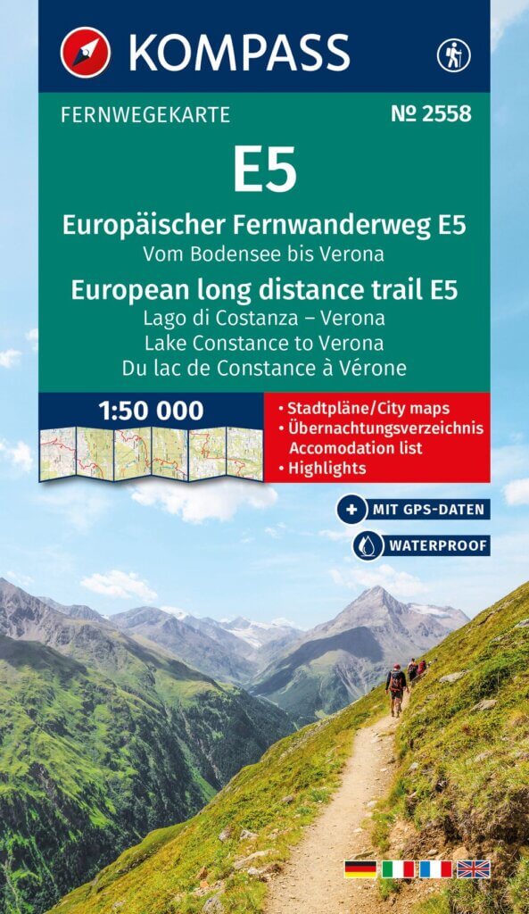 E5 Wanderkarte