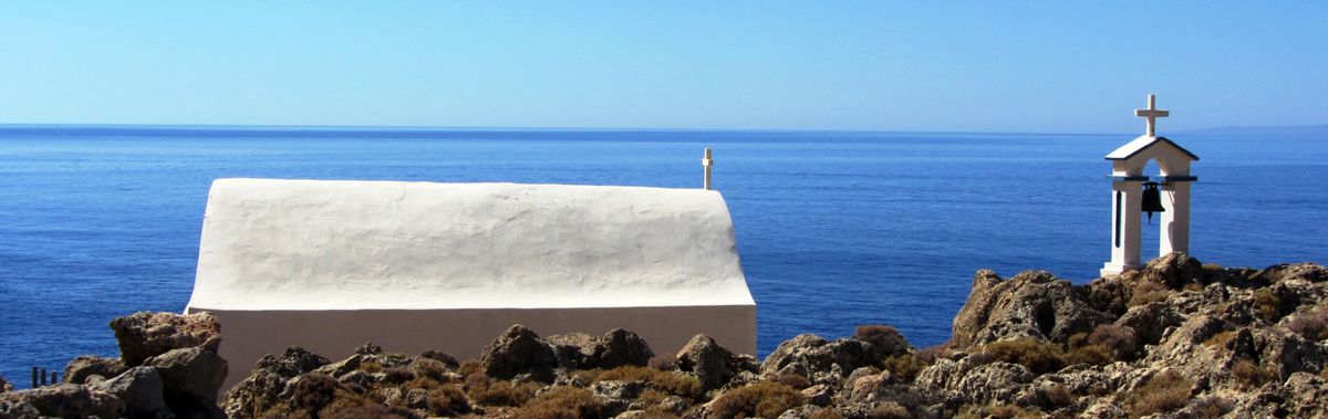 Wandern auf Kreta mit tollem Meerblick