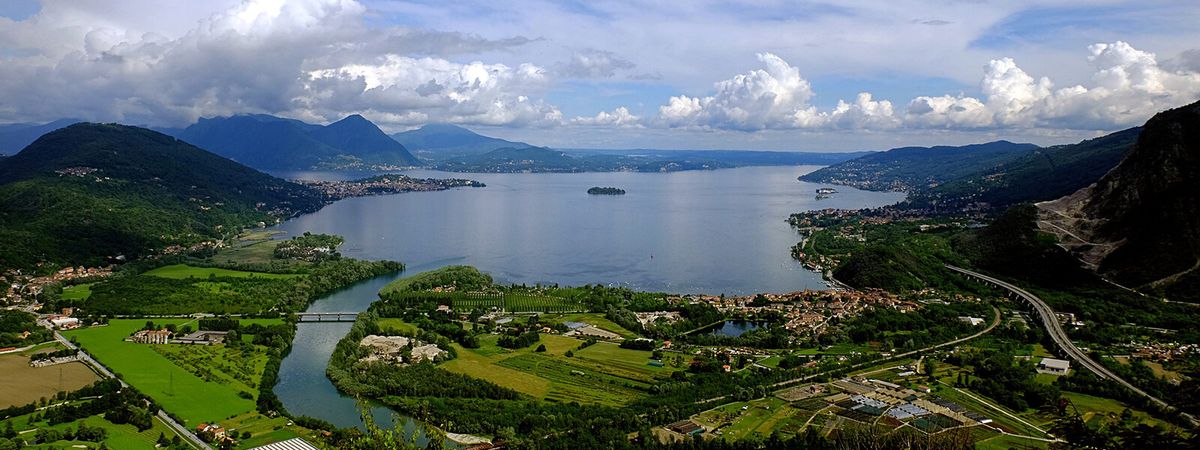 Ausblick auf den Lago Maggiore
