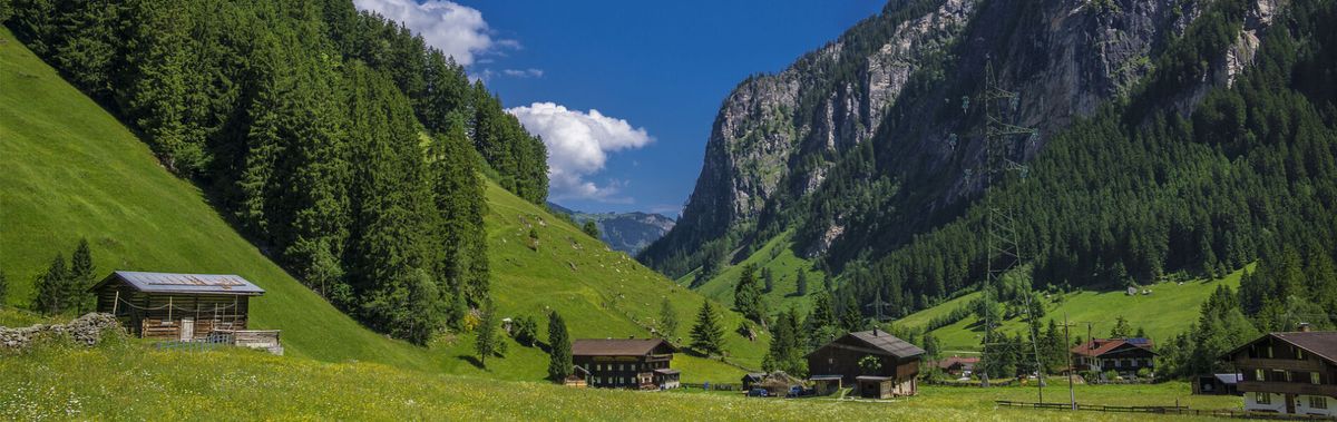Wandern im Zillertal mit Bergblick
